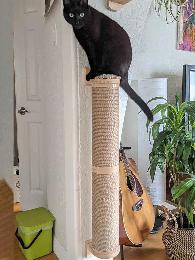 Wooden Cat Scratching Post / Tree
