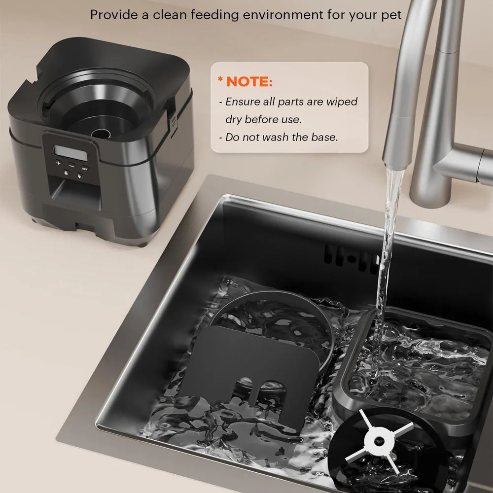 Automatic Dog/Cat Feeder Dog Slow Food Machine With Timer and Bowl