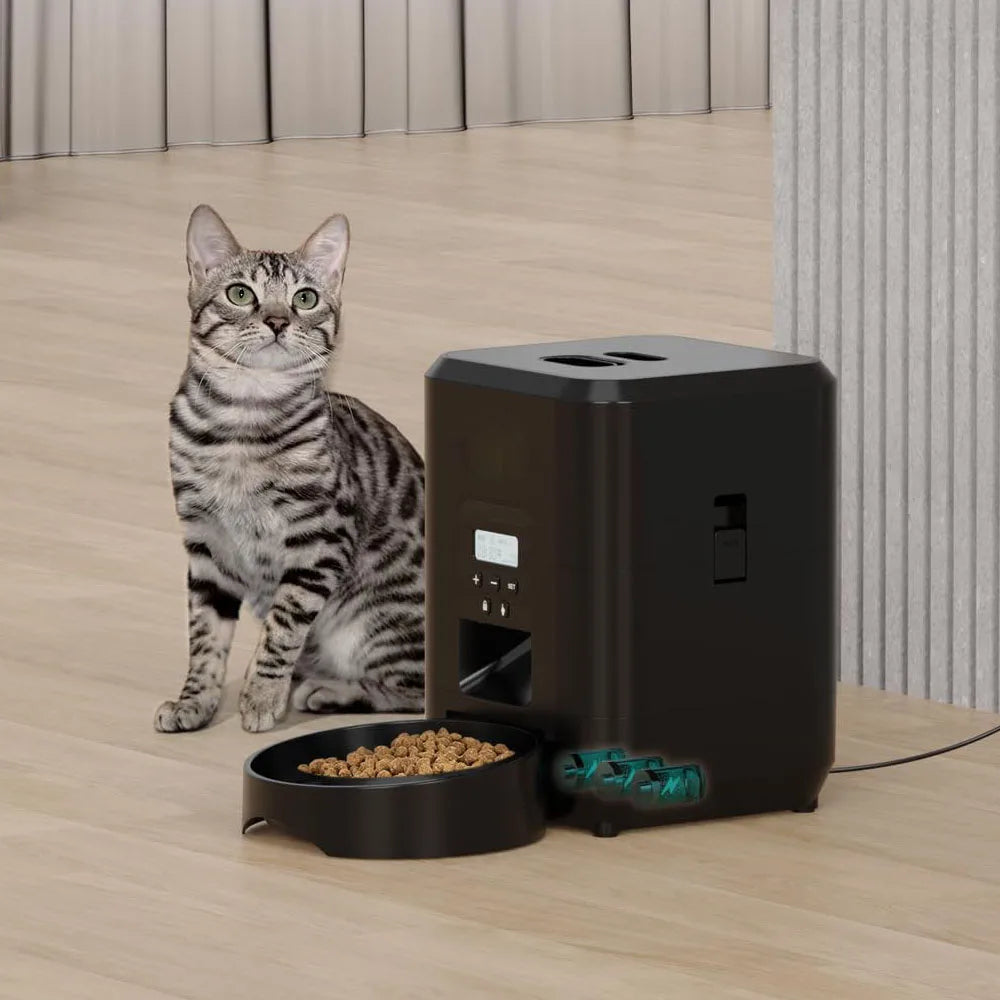 Automatic Dog/Cat Feeder Dog Slow Food Machine With Timer and Bowl