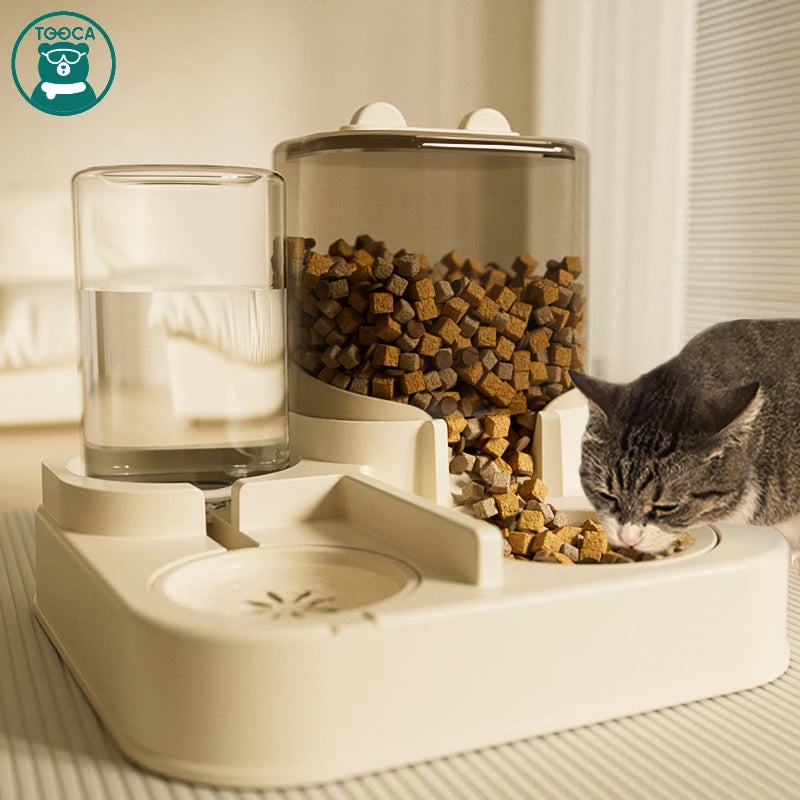 Automatic Pet Feeder and Water Fountain