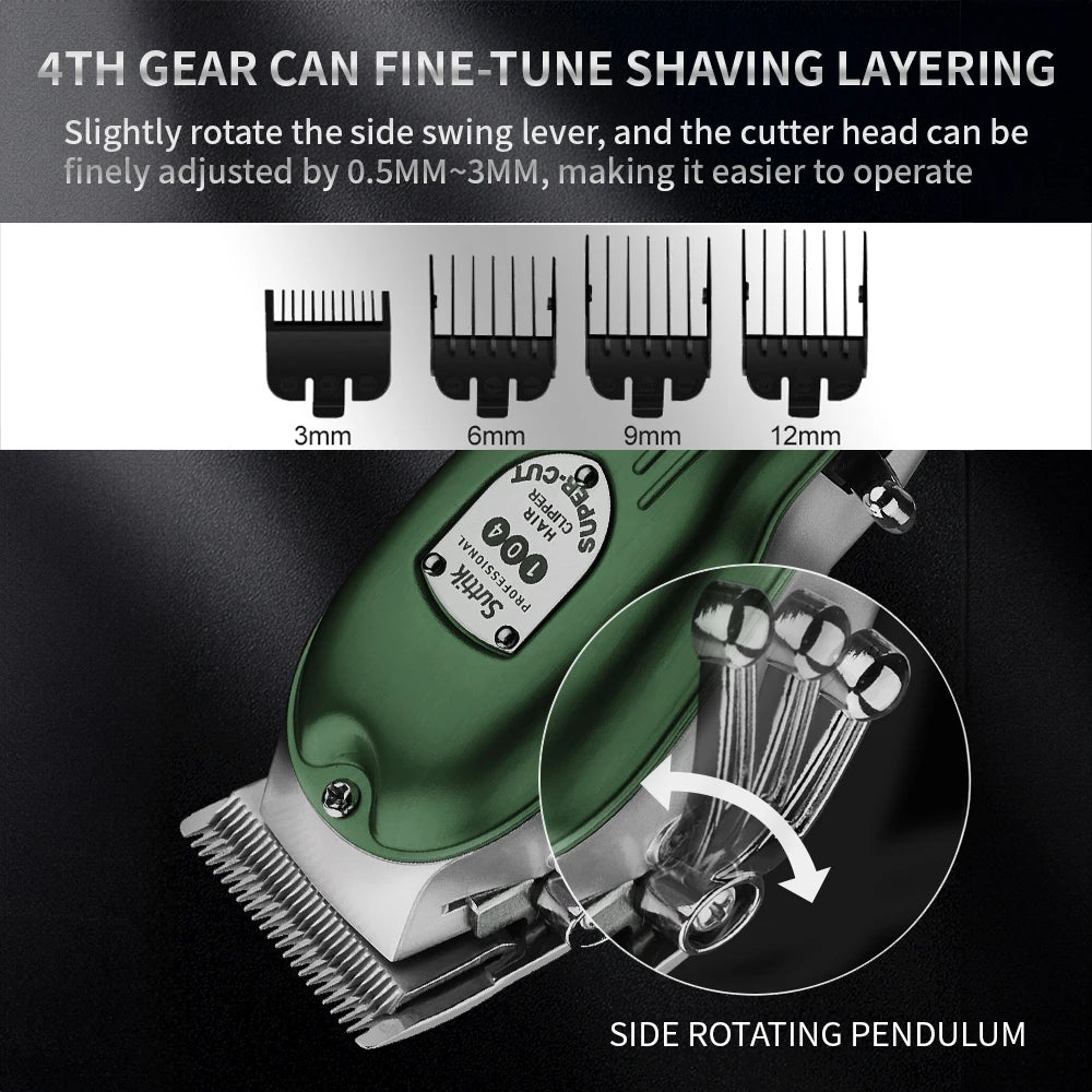 Professional Rechargeable Dog Hair Trimmer Kit