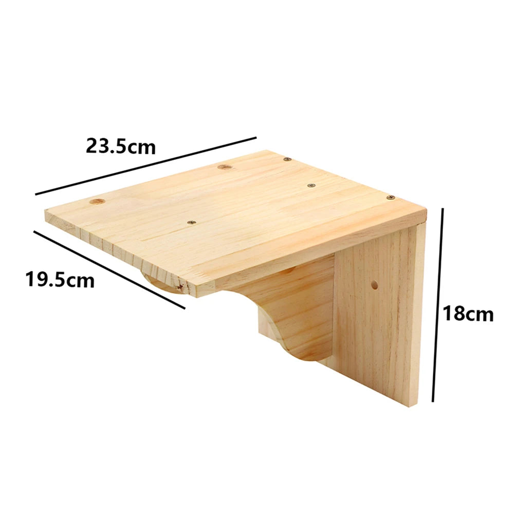 Wooden Wall-mounted Climbing Furniture for Cats