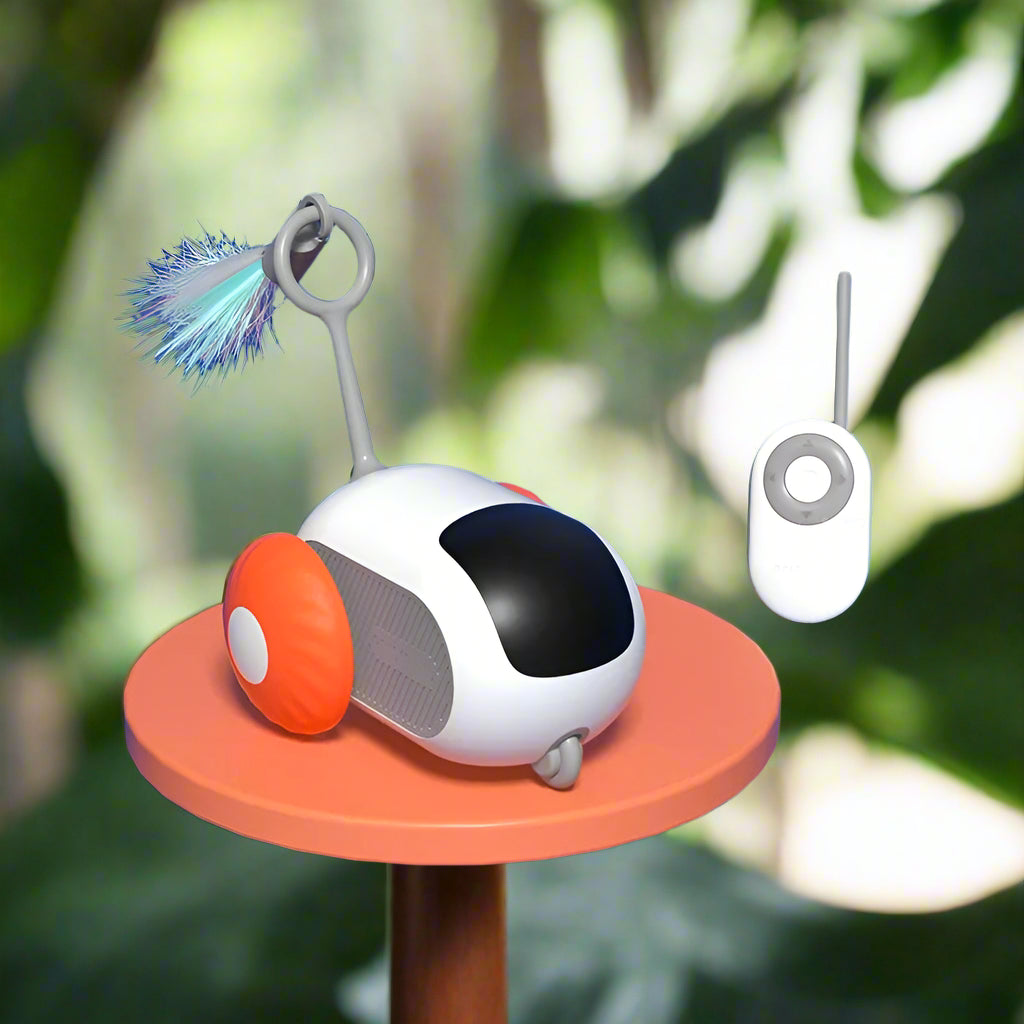 Smart Interactive Toy Car for Cats