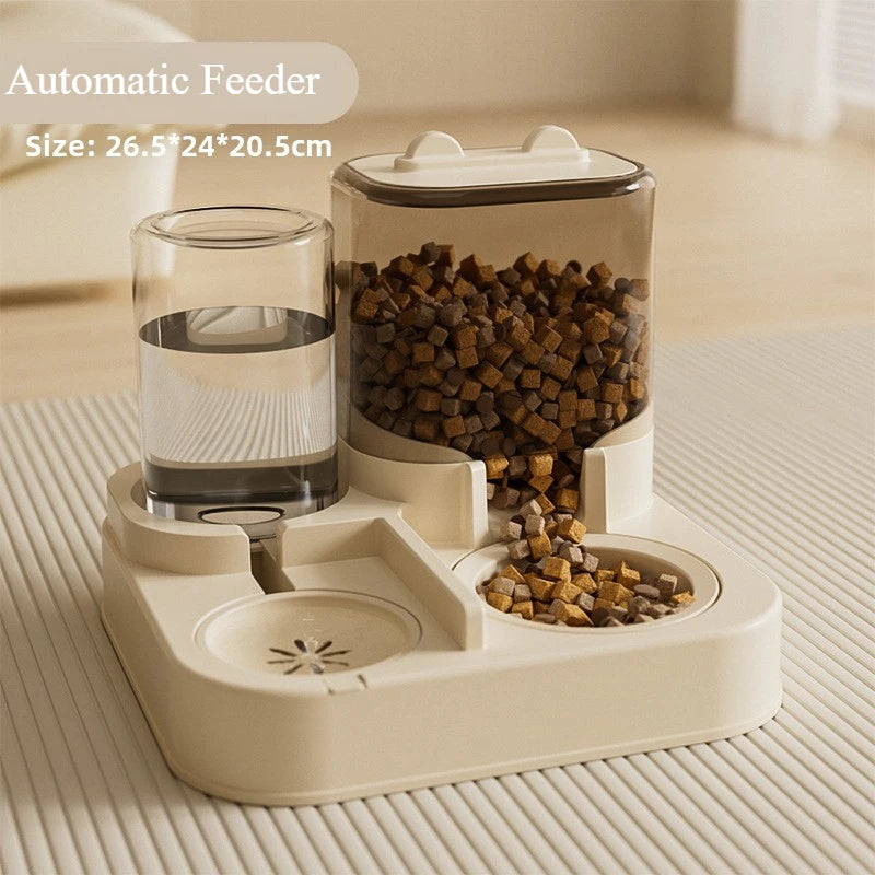 Automatic Pet Feeder and Water Fountain