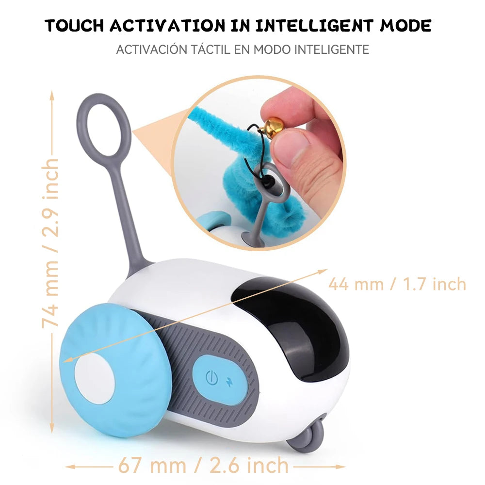 Smart Interactive Toy Car for Cats