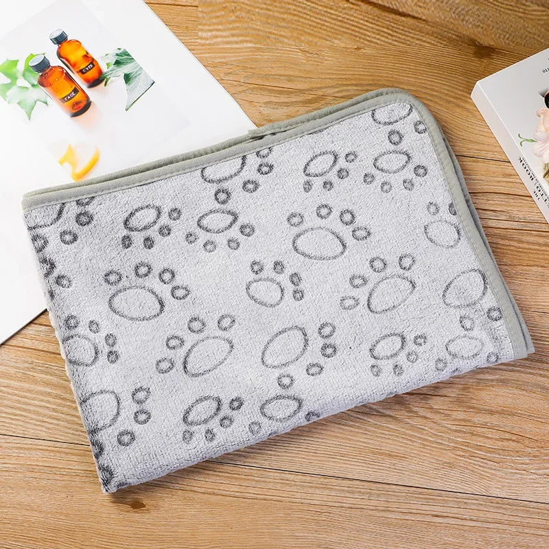 Paw-Print Blanket