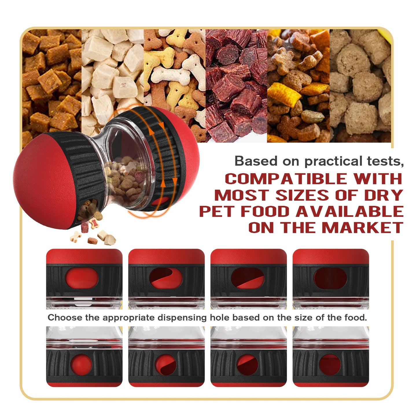 Treat Dispensing Puzzle Toy for Dogs