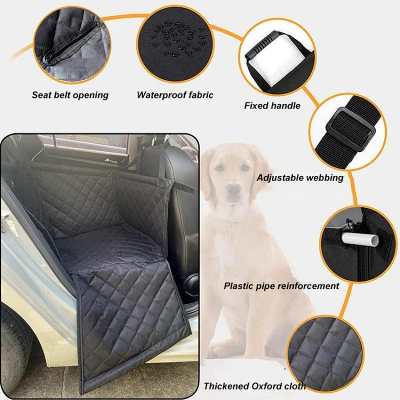 Waterproof Dog Carrier Car Seat Cover