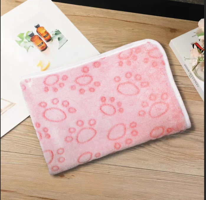 Paw-Print Blanket