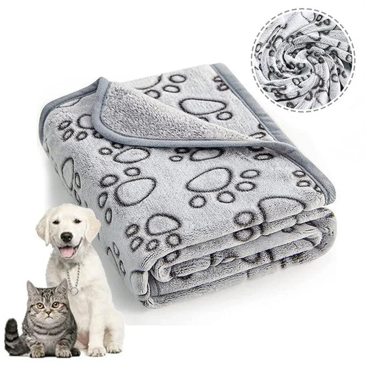 Paw-Print Blanket