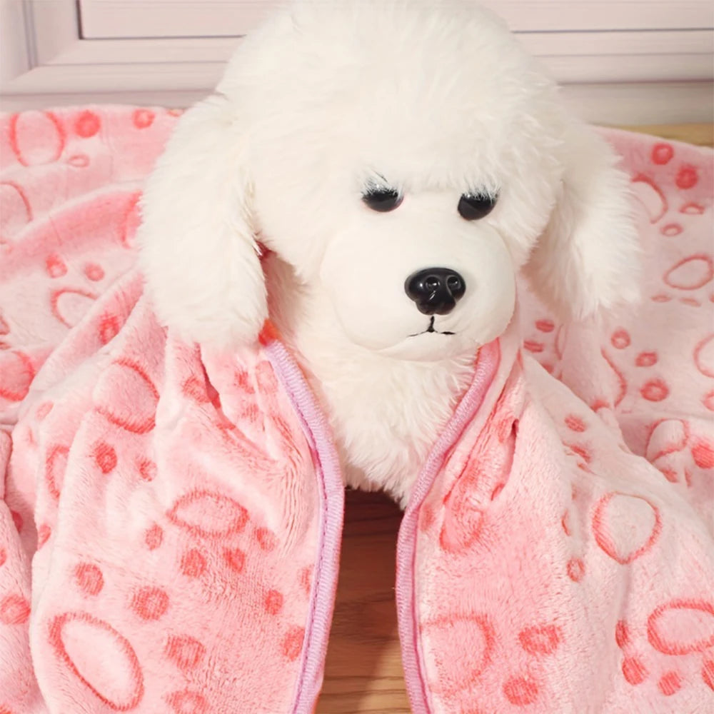 Paw-Print Blanket