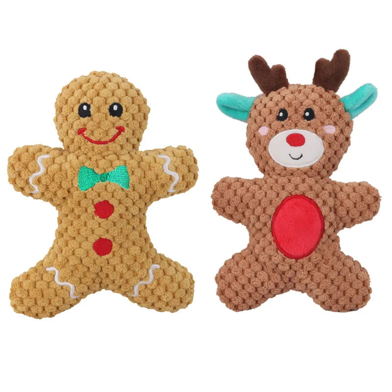 Christmas plush toy for pets