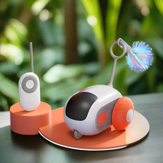 Smart Interactive Toy Car for Cats