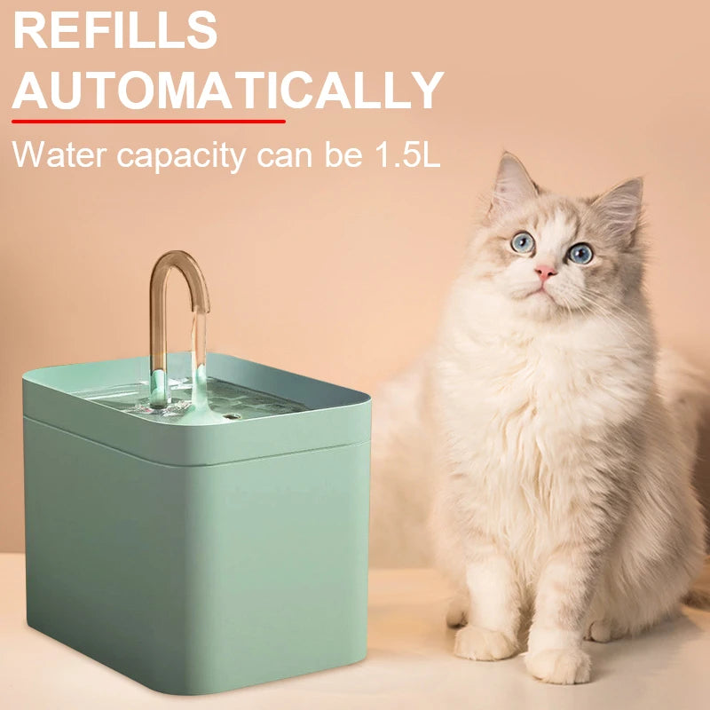 1.5L Automatic Cat Water Fountain