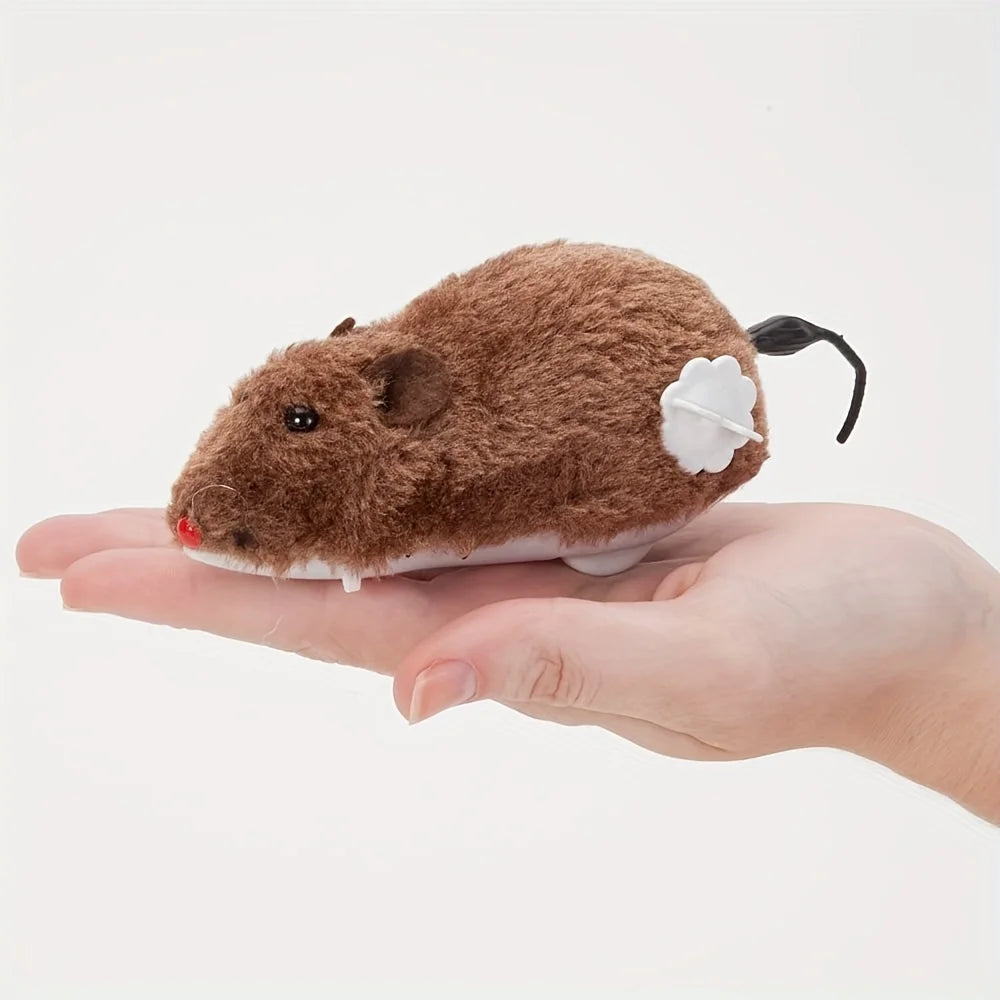 Fun and Interactive Wind-Up Mouse Toy for Cats