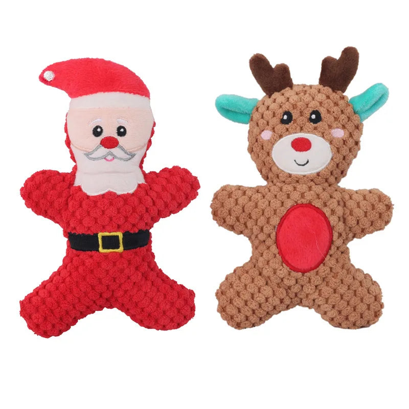 Christmas plush toy for pets